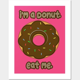 Eat Me Donut Posters and Art